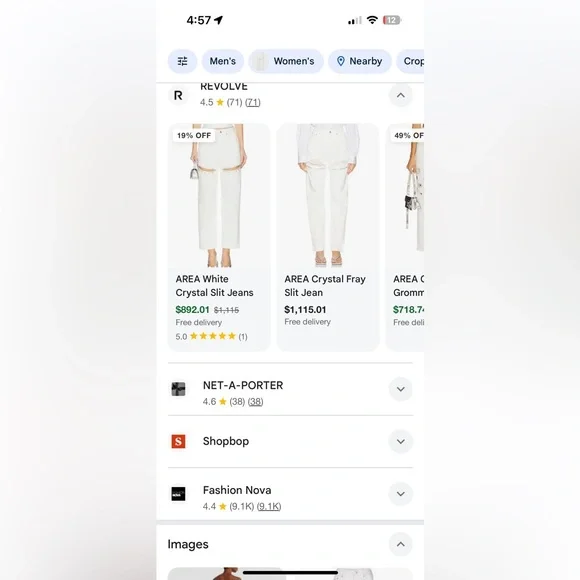 Area crystal pants - Picture 2 of 3